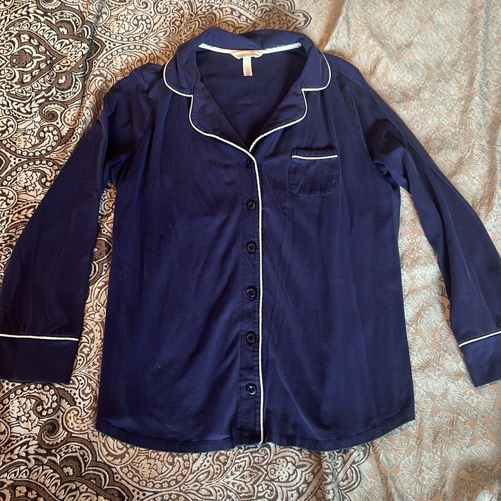 Blue Soma Pajama Top
